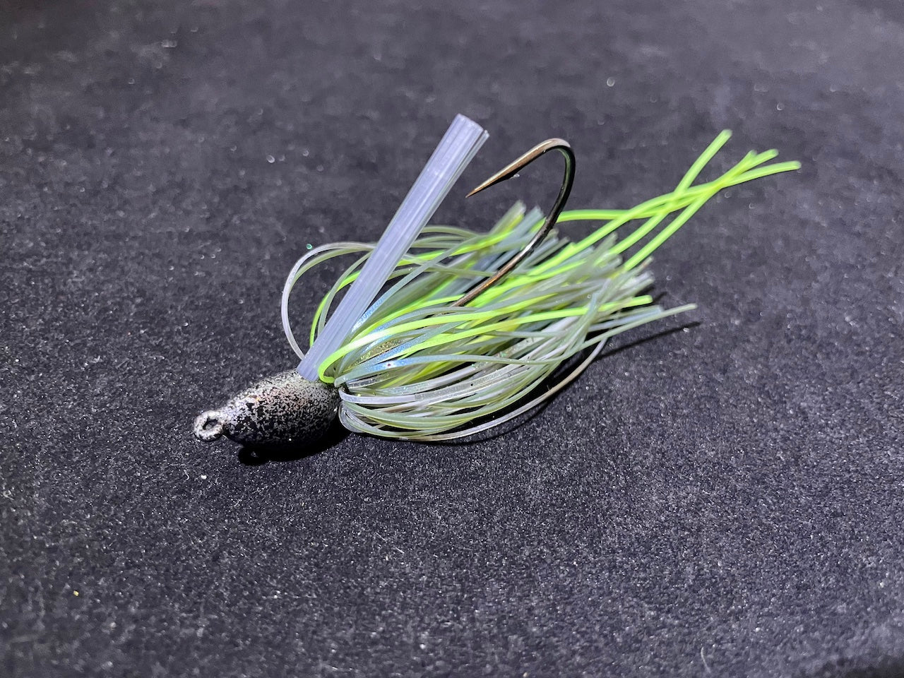 Money Minnow Chartreuse silver white shad