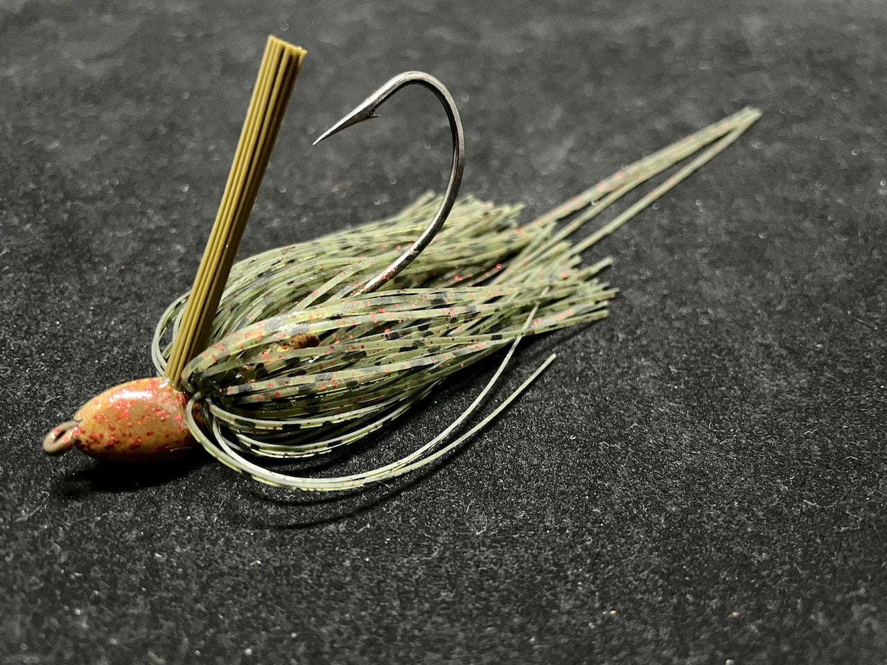 watermelon red swim jig